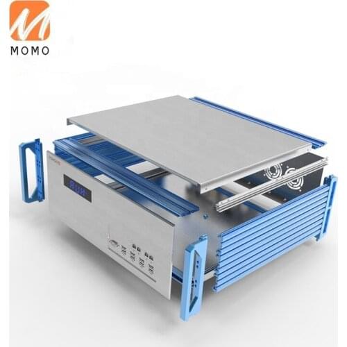 GG1Instrument enclosure easy handle module style shell custom cutout offering box aluminum case