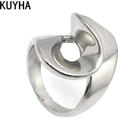 Женские серебряные кольца KUYHA China At AliExpress