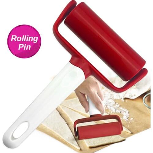 Plastic Rolling Pin Pastry Cookie Dough Pizza Baking Roller Kitchen Utensil Tool Cookie Dough Pastry Bakery Noodle Kitchen