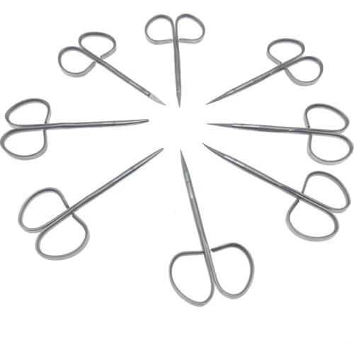 Twist handle separation scissors peel scissors double eyelid surgery tools open canthus Blunt Scissors