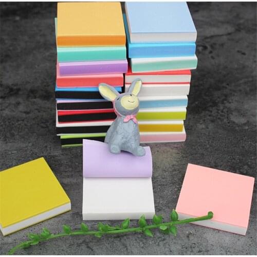 21 Colors DIY Professional Engraving Uncoverable Rubber Stamp Rubber Brick Sandwich Candy Color Rubber Stamps for Scrapbooking