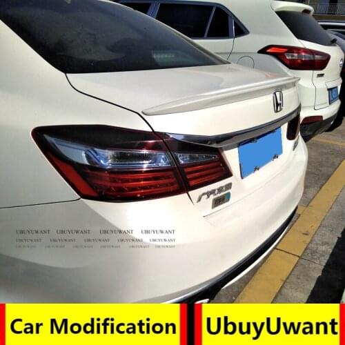UBUYUWANT For Honda Accord Spoiler High Quality ABS Material Car Rear Wing Spoiler For Honda Accord Spoiler 2014-2015