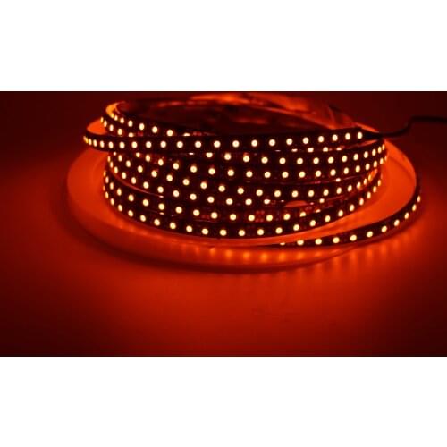 LED Strip Orange 600nm True Orange led strip light 5050 3528 SMD Flexible led tape rope lights 12V non-waterproof/waterproof 12V