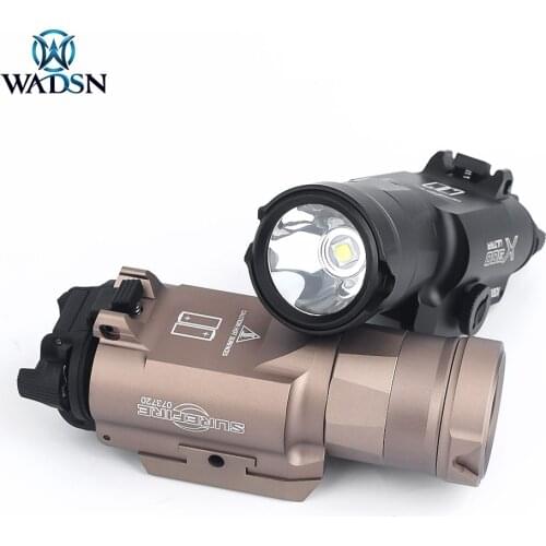 WADSN Airsoft Glock X300UH-B Scout Light White Led 650 Lumens Hunting Handgun Pistol X300 Weapon Lamp For 20mm Picatinny Rail