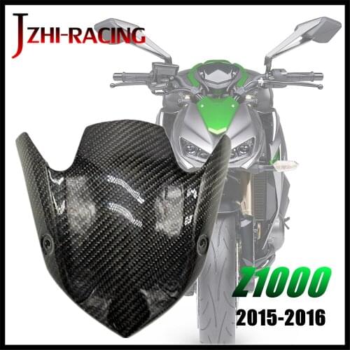FOR KAWASAKI Z1000 2015 2016 Motorcycle Parts Fairing Carbon Fiber Windshield