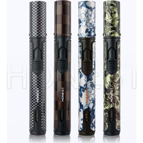 Cool Torch Lighter Gadgets For Men Lighters Smoking Cigar Candle BBQ Gas Butane Jet Turbo Lighter Dropship Suppliers