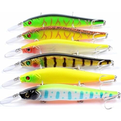LURE Fishing tackle Trolling Hard bait Spinner Wobbler 1pcs