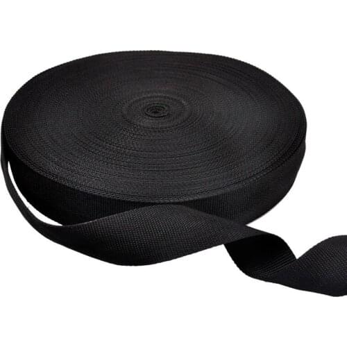 1cm - 10cm Width Strong Black Equipment Bundle PP Belt Tape Polypropylene Webbing Band For DIY Tent Accessories Sewing Bag Belt