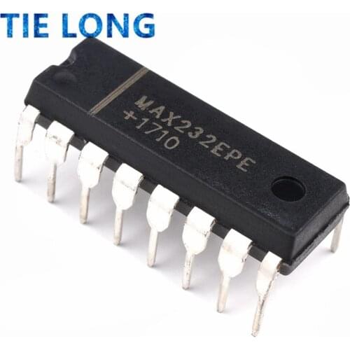 10PCS MAX232CPE DIP16 MAX232C DIP MAX232 DIP-16 MAX232EPE RS-232 Drivers/Receivers new and original