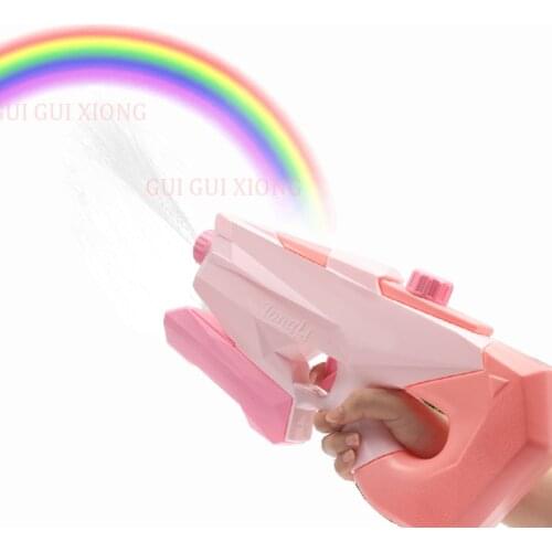 2021 Water Gun Toy Can Be Made Into Rainbow Swimming Pool Beach Beach Summer Vacation Water Game Airbrush Toy Children’S Gift