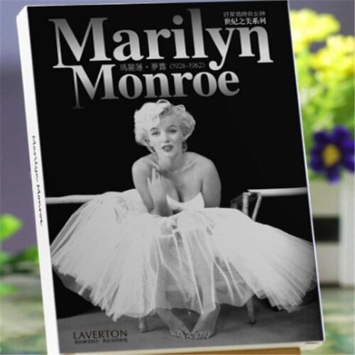 60 pcs / lot "Vintage Marilyn Monroe Postcard" christmas greeting cards postcards set / Gift Card / Post card