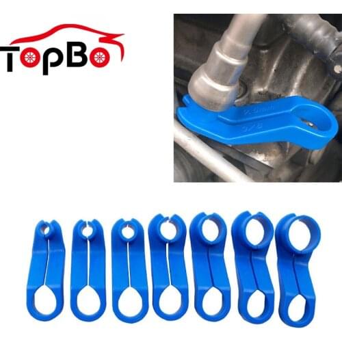 7Pcs Automobile AC Fuel Line Removal Tools Replacement Car Air-conditioning Pipe Angled Disconnect Tools Set Auto Accessories