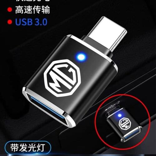 USB C OTG Adapter Fast USB 3.0 to Type C Adapter for MacbookPro Xiaomi Huawei Mini USB Adapter for mg SCANIA Styling Accessorie