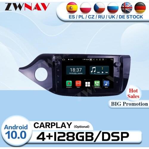 128G Carplay 2 Din Android 10.0 For KIA CEED 2012 2013 2014 2015 2016 Car Radio Receiver Audio Stereo GPS Video Player Head Unit