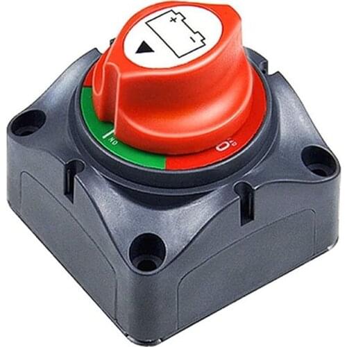 12V-48V 100A-300A Car Power cut-off switch Boat Battery Selector Isolator Disconnect Rotary Switch Cut For Car SUV Marine Truck