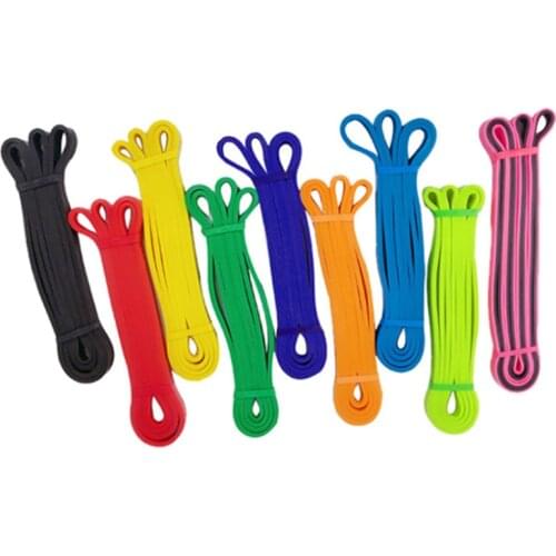 Manufacturer Yoga Pull-Up Resistance Band Latex Elastic Band Stretch Rope Squat Fitness Thick Loop Tension Band