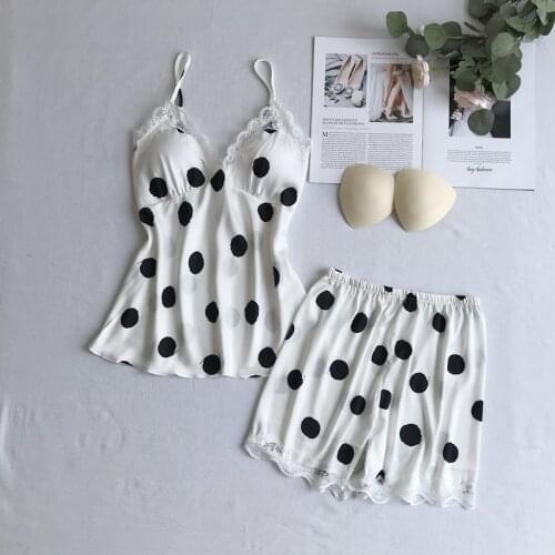 Summer Fashion Womens Sexy Homedress Pajamas Suit Spaghetti Strap Nightgown Thin Ice Silk Sleepwear Comfortable Home Clothing