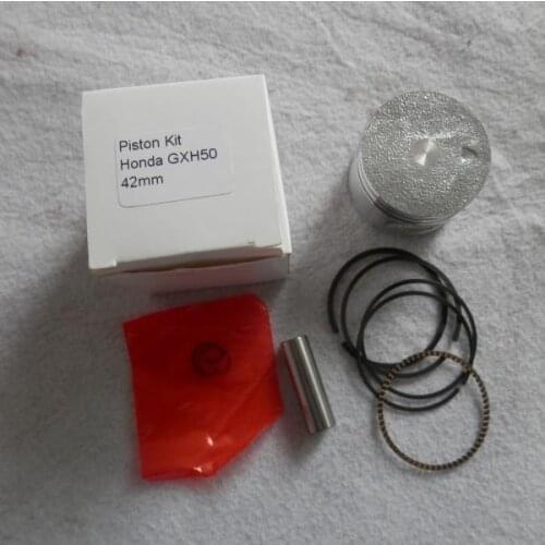 GXH50 PISTON KIT 42mm FOR HONDA GXV50 CYLINDER ASSEMBLY MOTOR KOLBEN ASSY RING PIN CLIP SCOOTER WATER PUMP GO CART MOWER OUTBORA