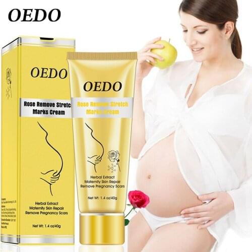 OEDO Rose Remove Stretch Marks Cream Maternity Skin Repair Remove Pregnancy Scar Anti Wrinkle Anti Age Treatment Body Skin Care