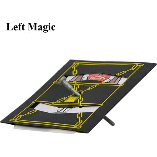 Card Escape Magic Tricks Wonderful Escape Board Magic Props Close-Up Street Stage Magic Props Illusions Gimmick