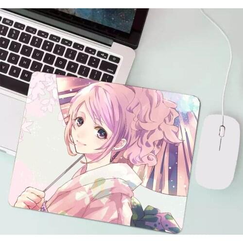 Cartoon cute animation game mouse pad HD printing computer game seaming mouse pad keyboard computer desk mat non-slip rubber pad
