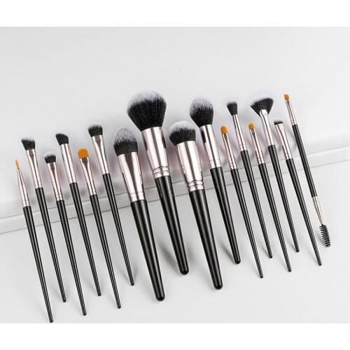 16pcs Makeup Brushes Professional Set Foundation Blending Blush Powder Eye shadow Kabuki Make Up Brushes Tool