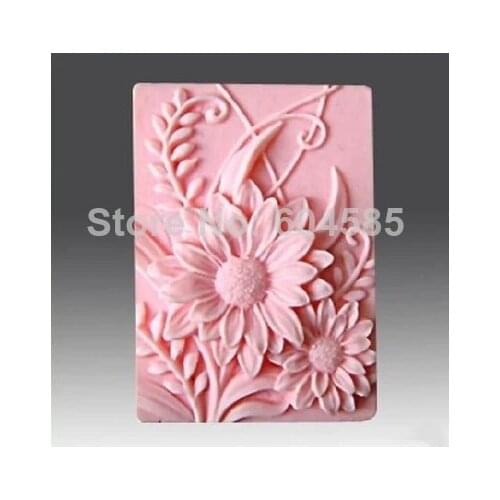New Flower Craft Art Silicone Soap mold Craft Molds DIY