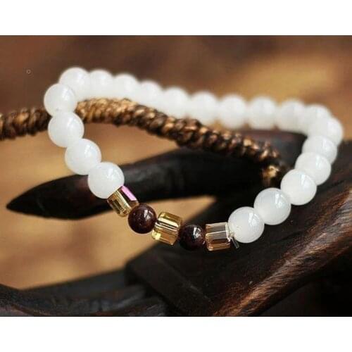 OneQuarter White Bracelets
