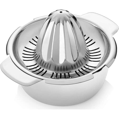 Manual Lemon Squeezer 0.4L, Made Of Stainless Steel, Juicer for Lemons and Citrus Fruits
