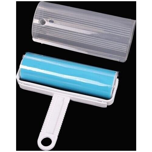 Super Sticky Washable Dust Lint Roller With Cover for Fluff Pet Hair Dust Remover Lint Sticking Dusting Roller