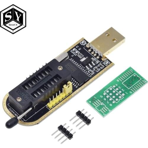 GREAT IT CH341A CH341 24 25 Series EEPROM Flash BIOS USB Programmer with Software & Driver