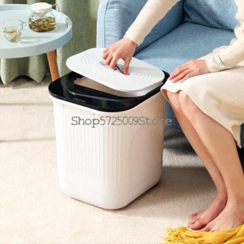 Foot Bath Full Automatic Household Constant Temperature Foot Bath Electric Heating Intelligent Massage Foot Therapy Deep Bu