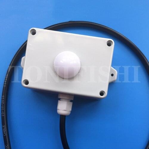 RS485 communication indoor and outdoor illuminance sensor, wall-mounted illuminance transmitter, industrial sensor