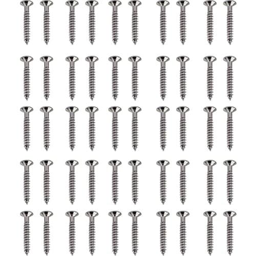 50pcs Tremolo Bridge Mounting Screws For TL Electric Guitar
