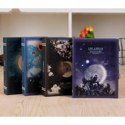"Like a Dream" Diary with Lock Notebook Cute Functional Planner Lock Book Dairy Journal Stationery Gift Box Package