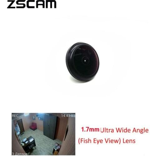 HD F2.0 1.7mm 180° 3 Megapixel Panorama Ultra Fish Eye CCTV Lens For CCTV AHD/TVI/CVI/CVBS 1080P Camera Wireless Webcam