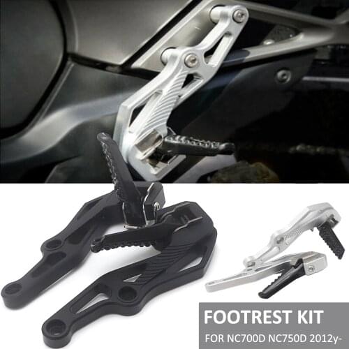 NEW Motorcycle Accessories Foot Pegs CNC Footrest Kit For HONDA NC700D NC 700D NC700 D 2012
