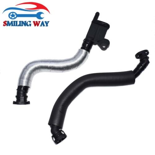 PCV Crankcase Oil Water Separator Exhaust Hose For Audi A3 A4 A5 A6 Q3 Q5 TT VW Beetle Eos Jetta Passat CC Tiguan R32 GTI Rabbit