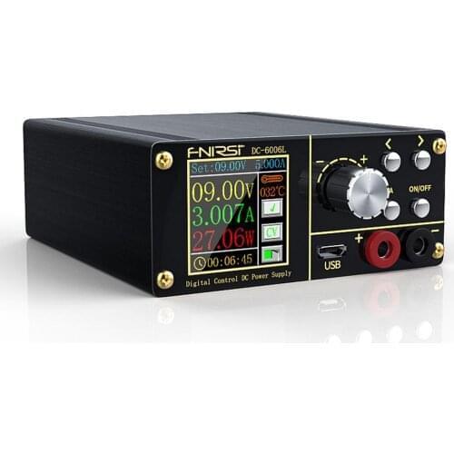 DC6006L CNC DC Adjustable Power Supply 1.44 Inch High Definition LCD Screen Digital Control Programmable Step-down Power Supply