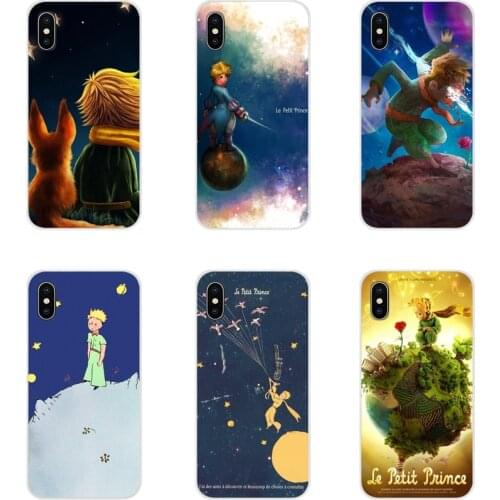 The Little Prince And The Fox Silicone Phone Shell Cover For Xiaomi Mi6 A1 5X 6X Redmi Note 5 5A 4X 4A 4 3 Plus Pro pocophone F1