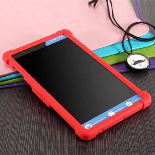 Silicon Stand Cover Case for Lenovo TAB 3 8 Plus 8703x TB-8703F TB-8703N 8.0" Tablet TAB3 TB-8703 Protective Case + Stylus Pen