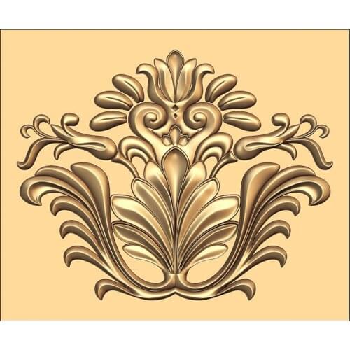 STL Model Decor for CNC Router 3D Printer Artcam Aspire Bas Relief
