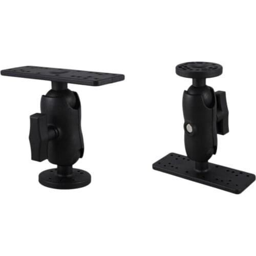 360 Degree Swivel Universal Marine Kayak Electronic Fish Finder Mount Fishfinder GPS Plate Rotating Boat GPS Supporter