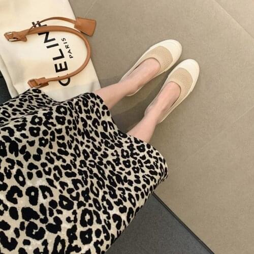 Stylish Ladies Canvas Shoes Casual Light Soft Rubber Shoes Breathable Mesh Women Flats Non-slip Simple Fashion Shallow Shoes