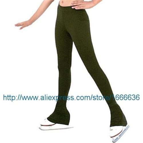 Hot Sales Ice Skating Dresses For Women Beautiful New Brand Vogue Figure Skating Trousers Competition KZ2007
