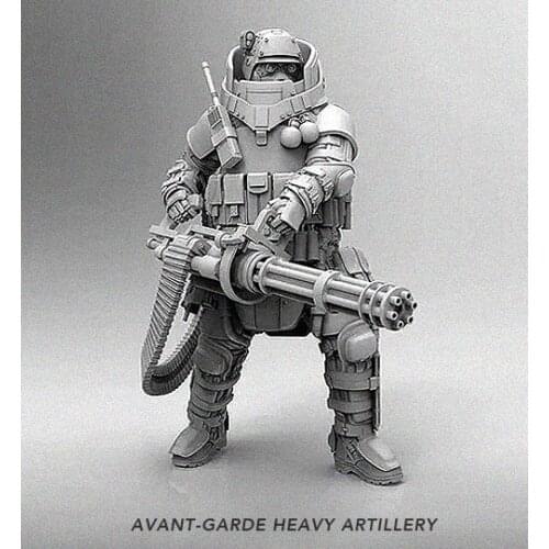 1/24 (75mm) Mechatronic Heavy Artillery Hand Resin Soldier T75021