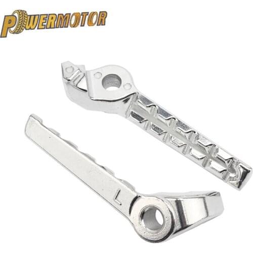 1 Pair Motorcycle Rear Foot Rests Foot Pedal Passenger Pedal for Kawasaki KLX250/400 for Yamaha DT200WR WR250X DT230 TTR250