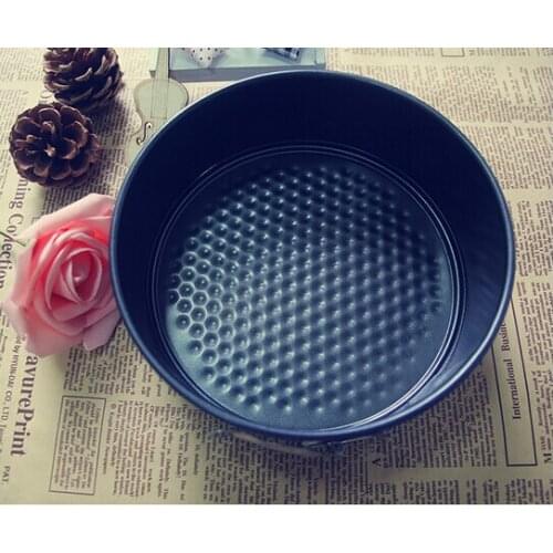 1PC 9 inch DIY Round Cake Pan Carbon Steel Removable Nonstick Mousse Fondant Cake Mold Baking Tools JC 0516