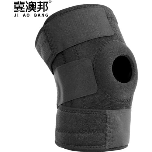 1 pcs Knee Patella Protector Brace Silicone Spring Knee Pad Basketball Running Compression Knee Sleeve Support Sports Kneepads