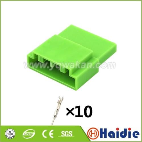 2sets 10pin male of IL-AG5-10S-S3C1 car electric plactic plug auto wire harness connector